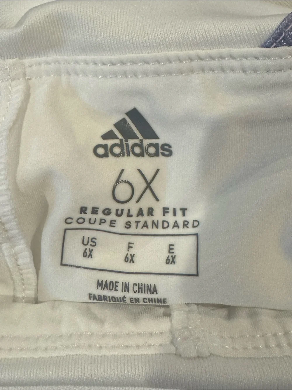 adidas white circle